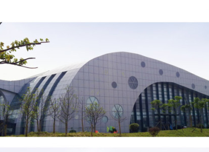 兴安盟会议中心外景网架工程